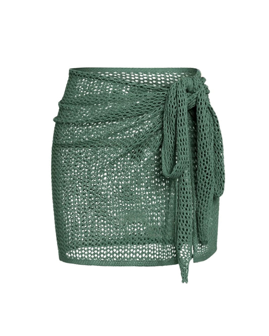 Crochet Beach Skirt - Boho Chic Style