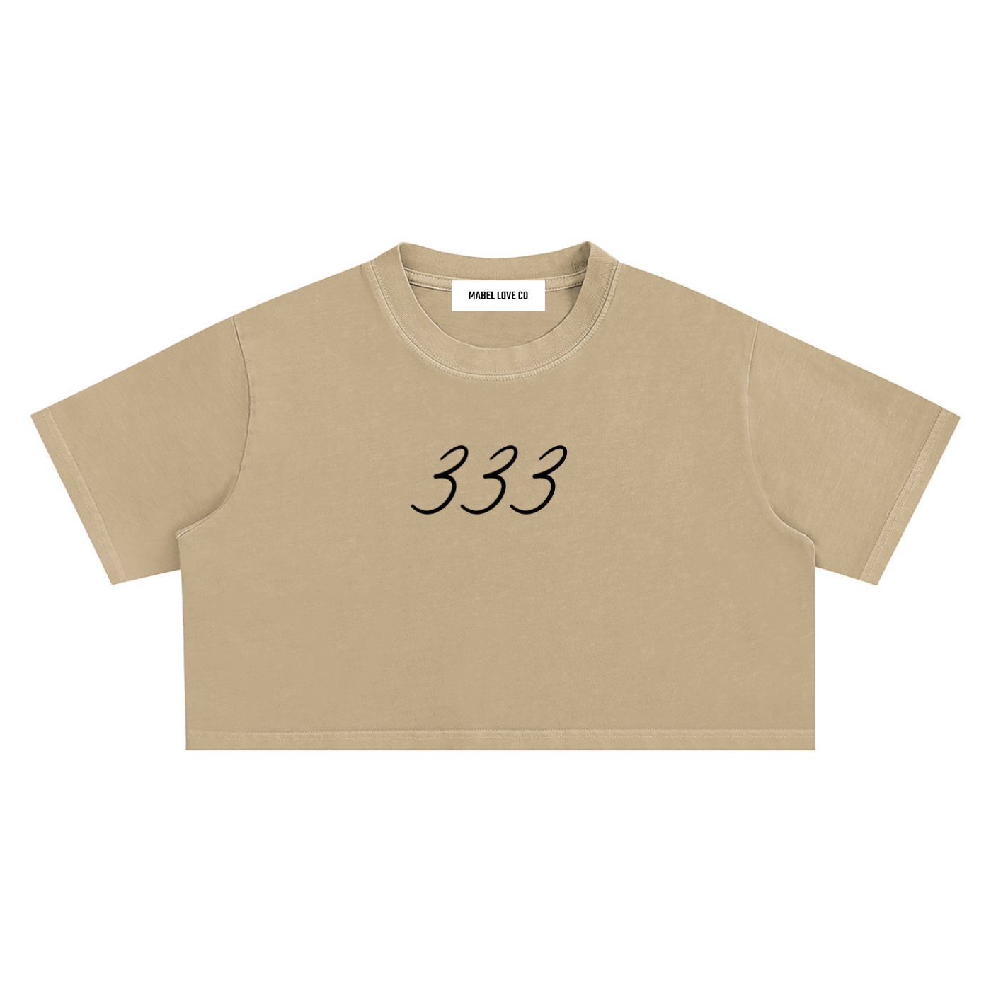 333 Angel Crop Top