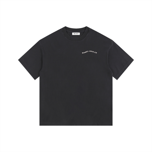 Vintage Washed Oversized Cotton T-Shirt