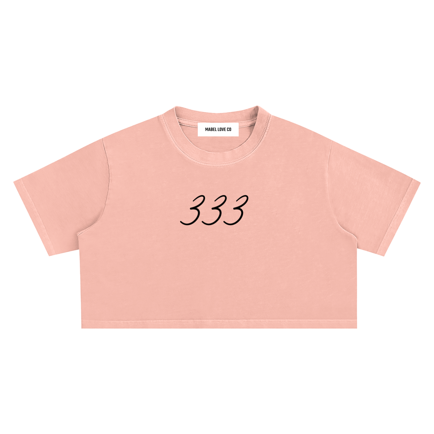 333 Angel Crop Top