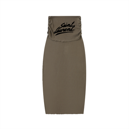 Boho Midnight Kiss Slim Maxi Skirt