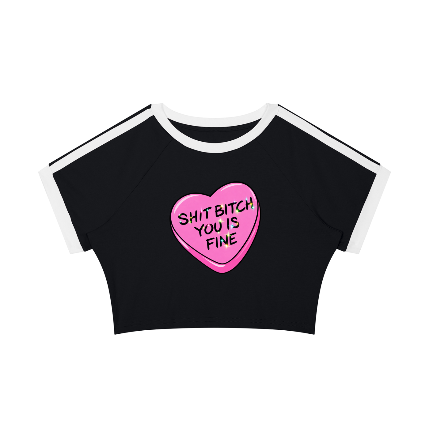 You Is Fine Crop Top