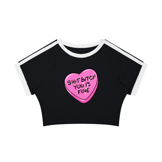 You Is Fine Crop Top
