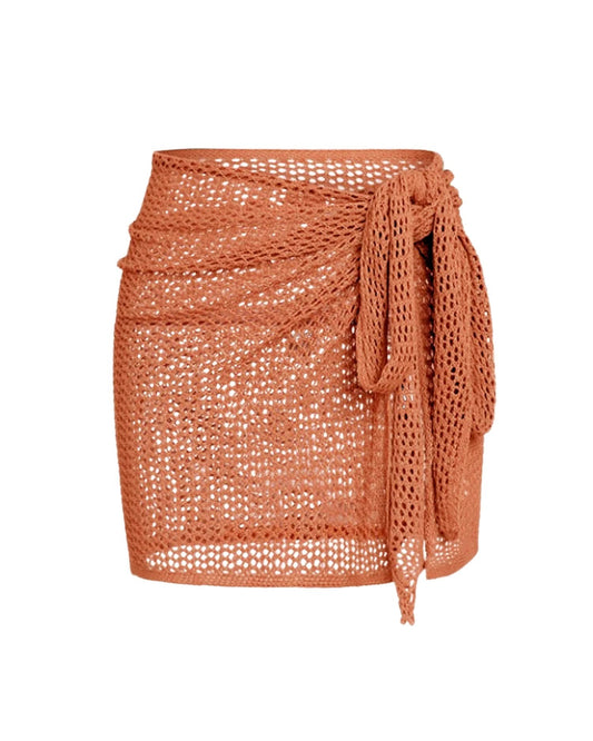 Crochet Beach Skirt - Boho Chic Style