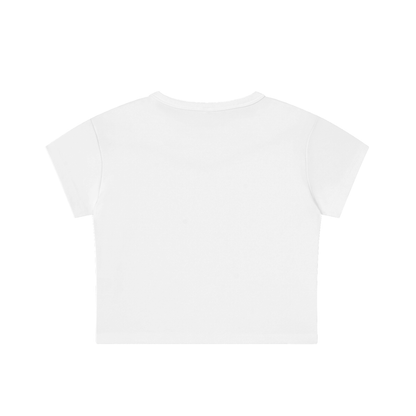 no bra club Snow Washed Crop Top