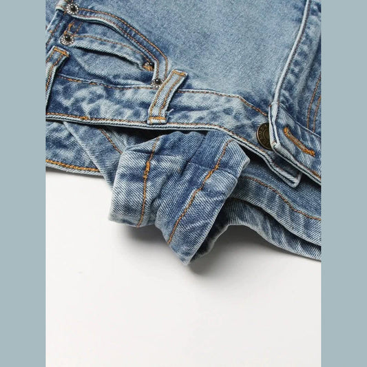 Mini Jean skirt 8
