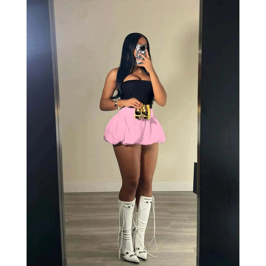 Puffer Mini Skirt 8