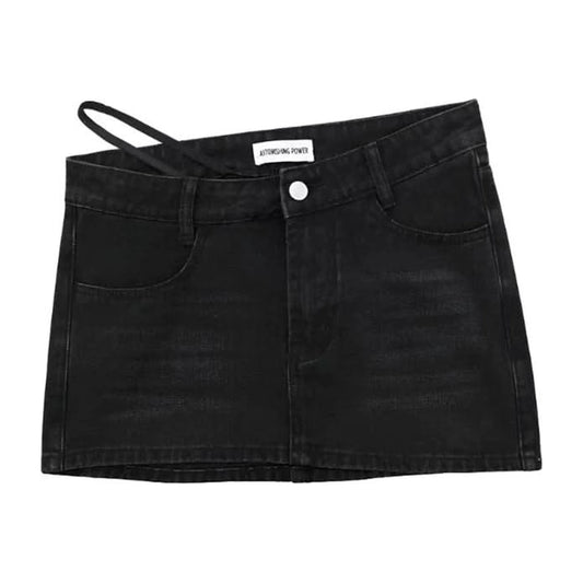 Carnival Holiday High Waist Denim Skirt 8