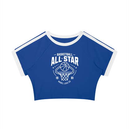 Basketball Crop T-Shirt