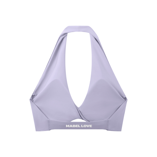 Twist Halter Sports Bra