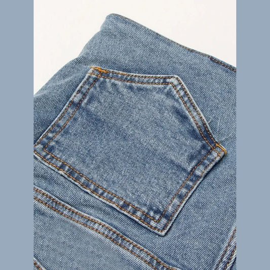 Mini Jean skirt 9