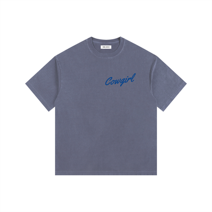 Vintage Washed Oversized Cotton T-Shirt