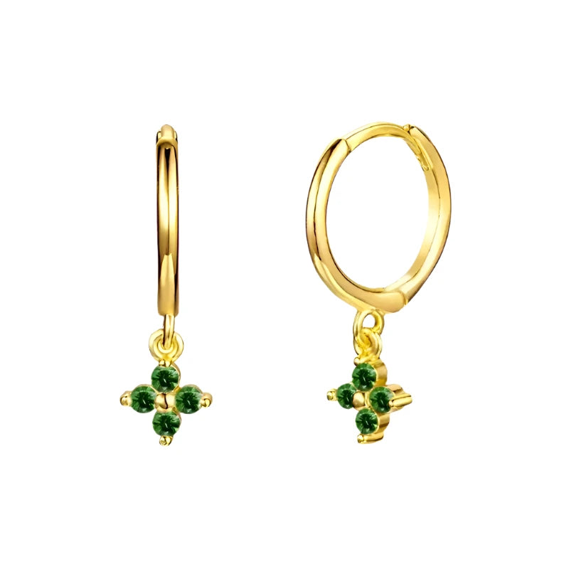 925 Clover Earrings