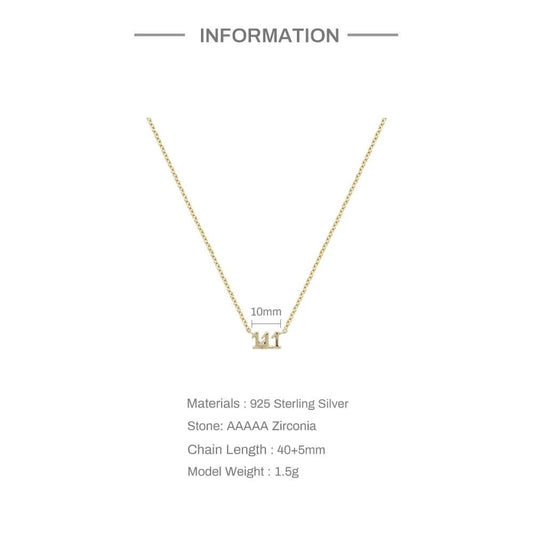 925 Silver Angel Pendant Necklace - Stylish Gift