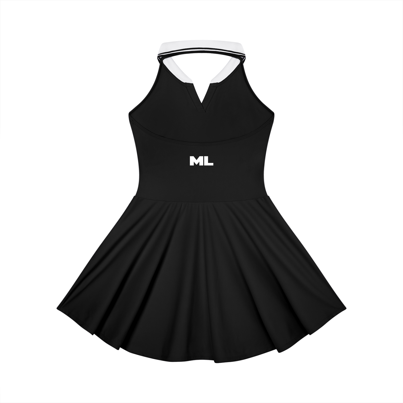 Women's Collared Halter Tennis Dress