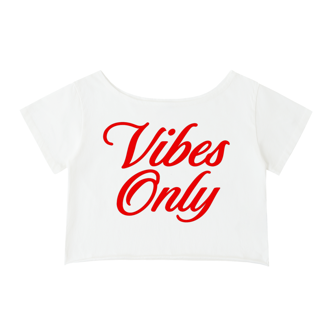 "Eden Dusty Blue Off-Shoulder Rolled Hem T-Shirt"