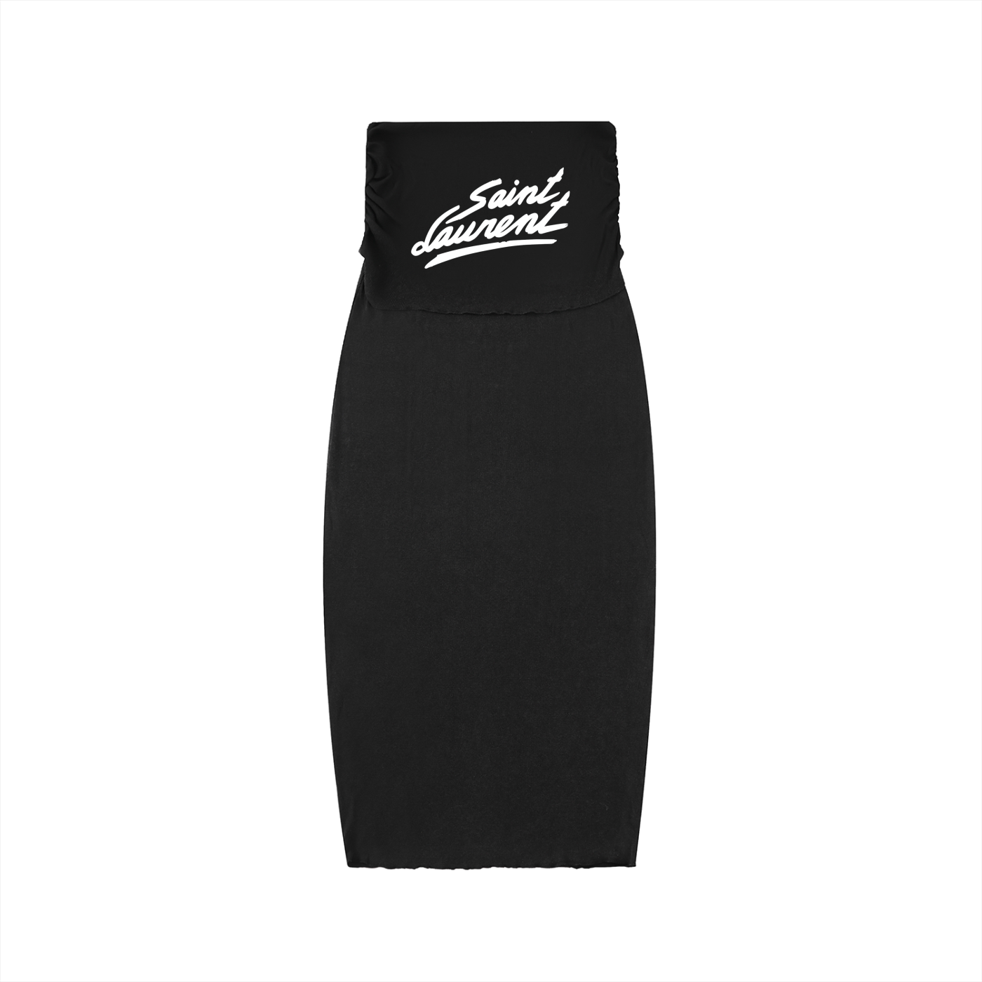 Bold Boho Indigo Washed Bodycon Maxi Skirt