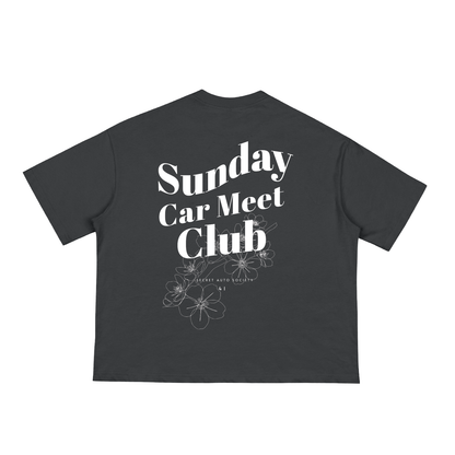 Classic Black Pure Cotton Loose Box Tee