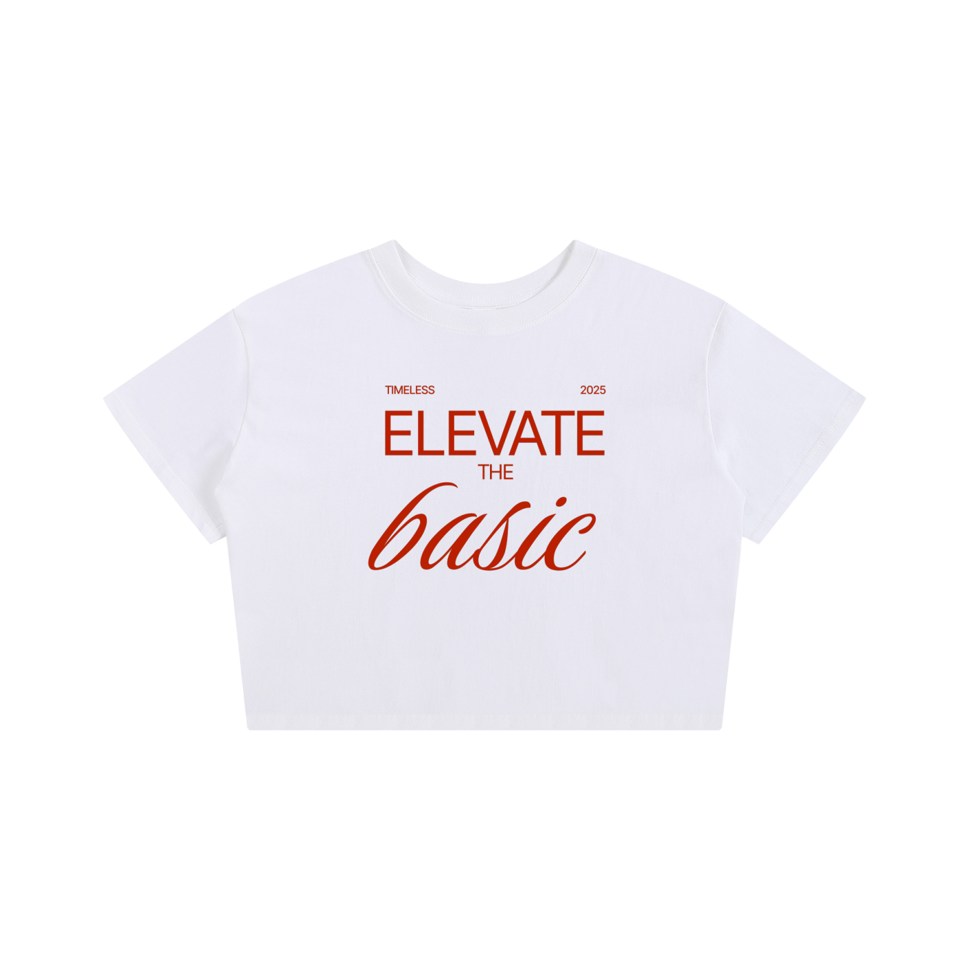 Baby Tee Seamless T-Shirt - 200 GSM