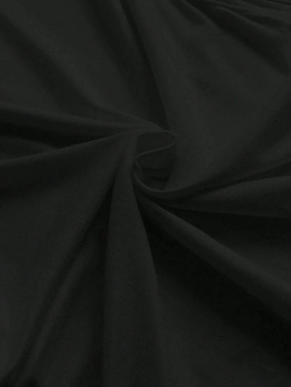 Solid Color Sleeveless Crew Neck Daily Tank