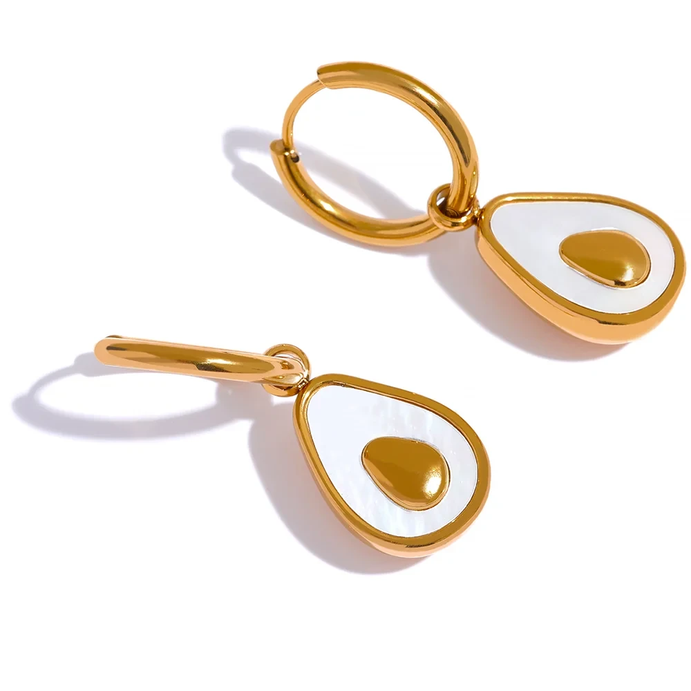 Avocado Dangle Earrings