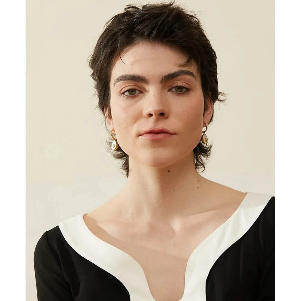 Avocado Dangle Earrings
