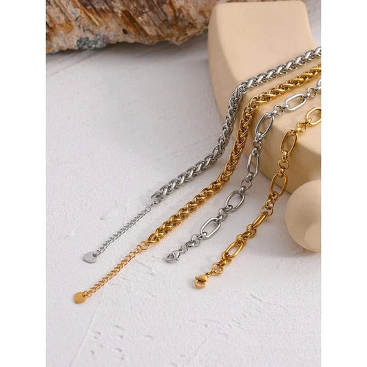 Chain Bracelets and Necklaces