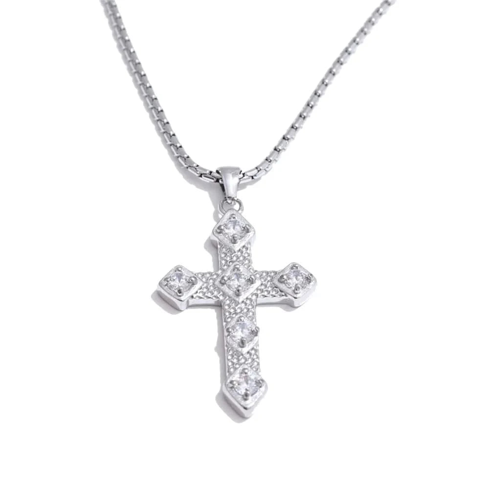 Cross Pendant - Silver