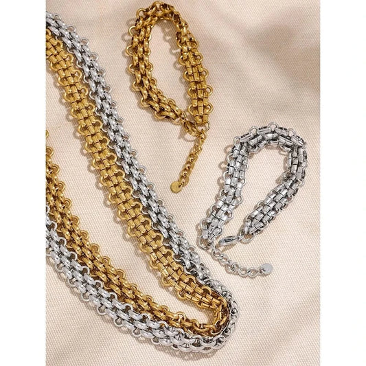 Curb Chain Bracelets and Necklaces