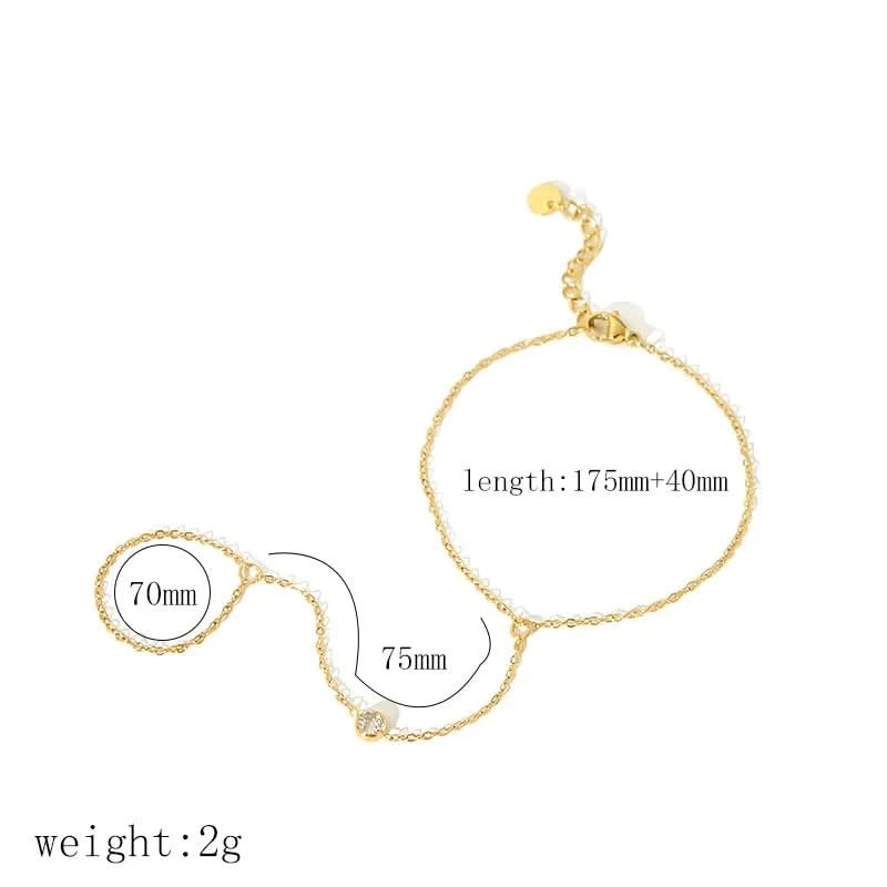 Dainty Hand Chain
