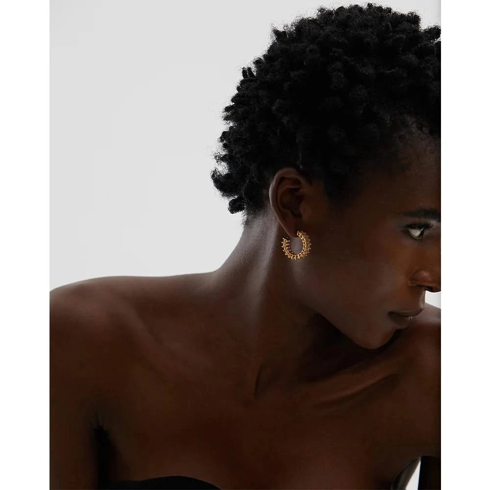 Elizabeth Hoop Earrings