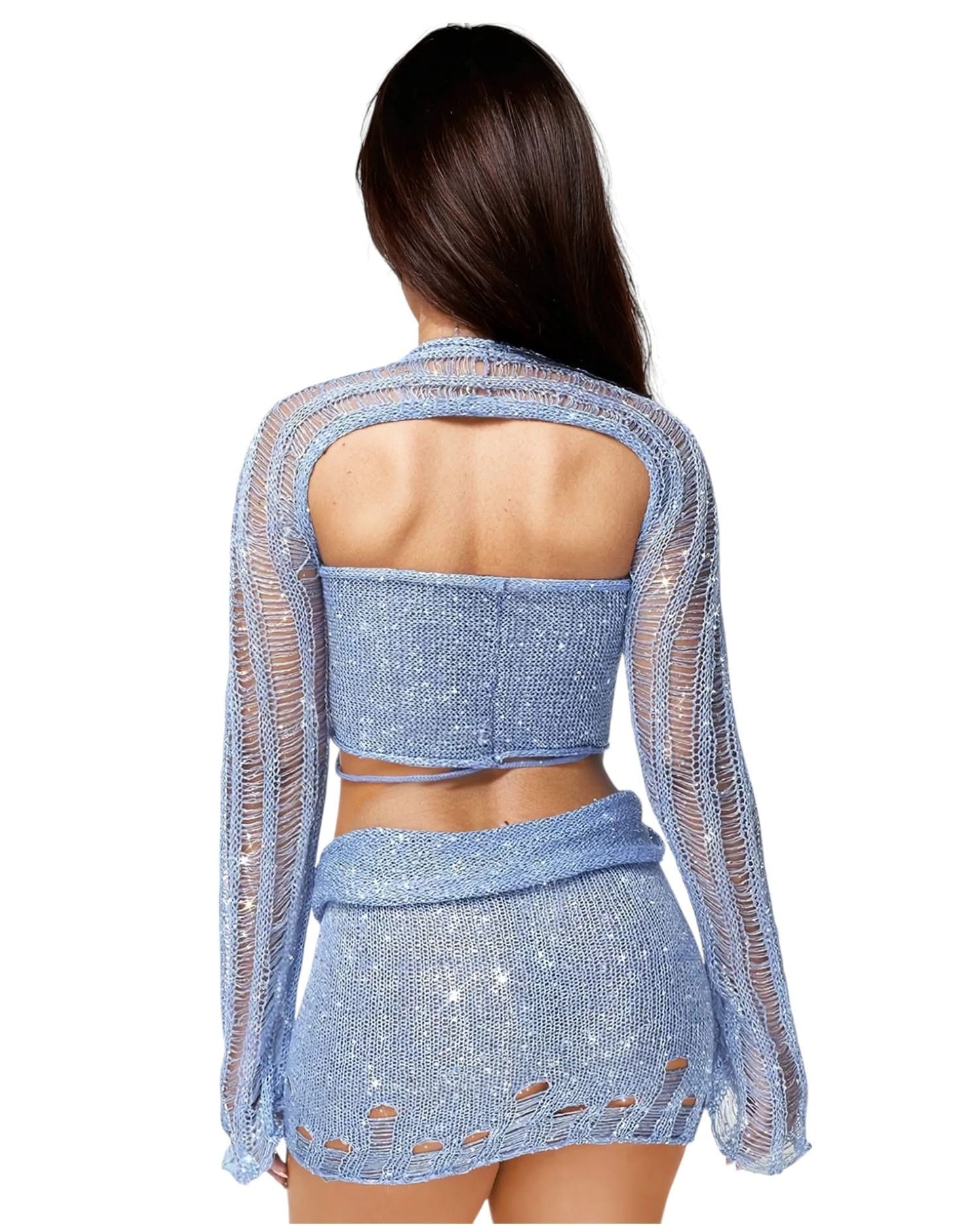 Sequin Two Piece Set