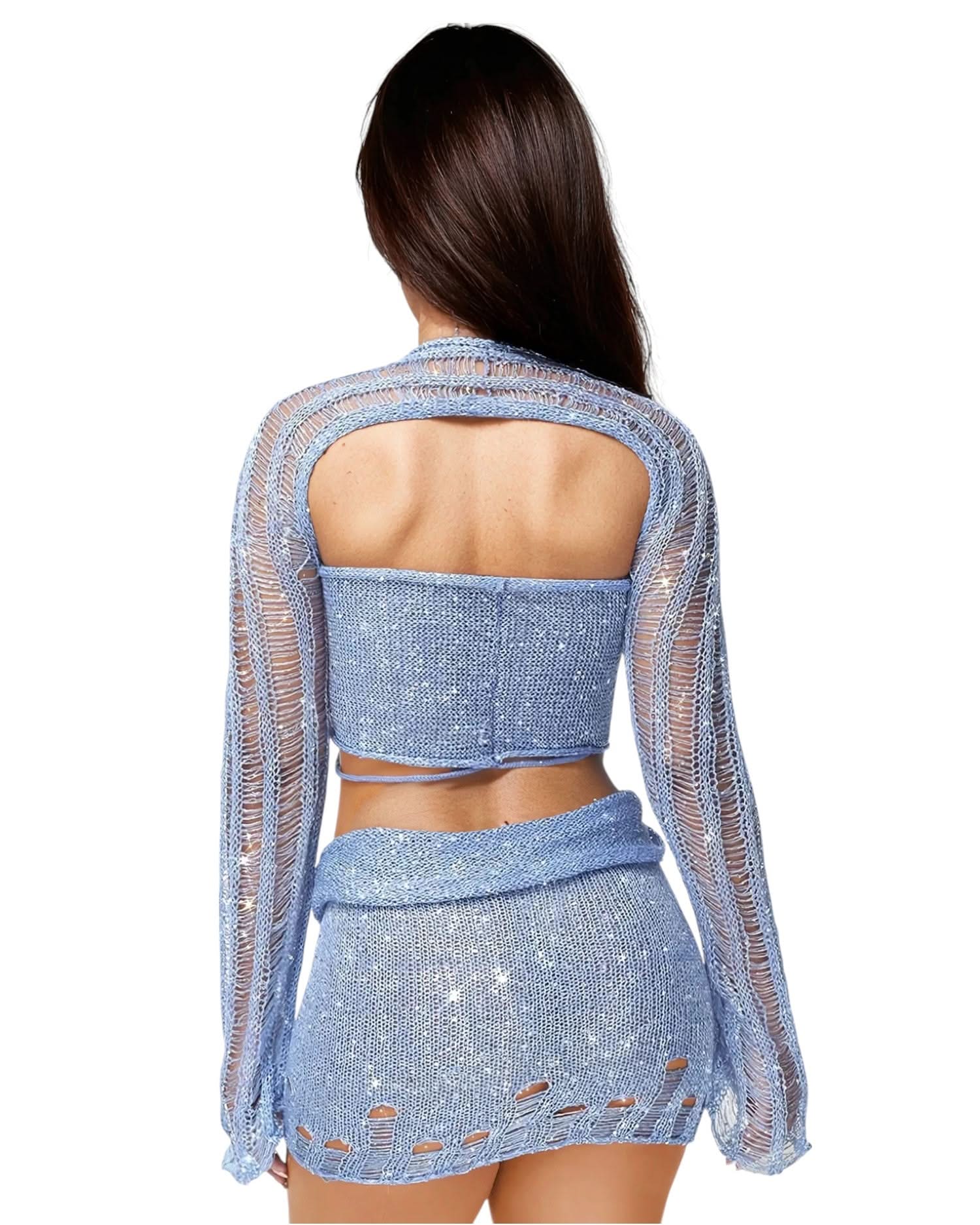 Sequin Two Piece Set