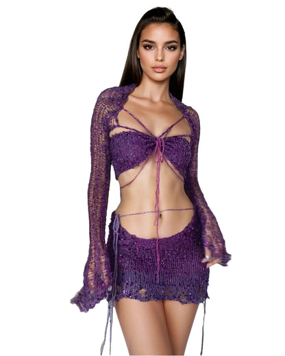 Sequin Two Piece Set