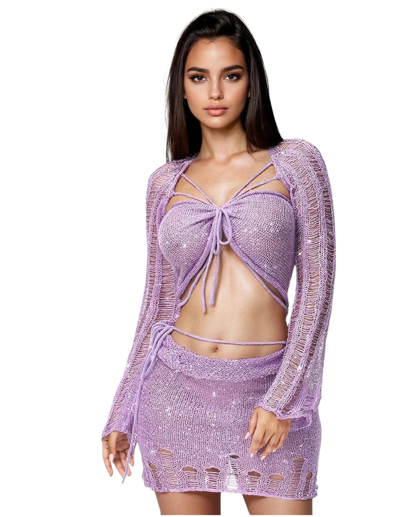 Sequin Two Piece Set