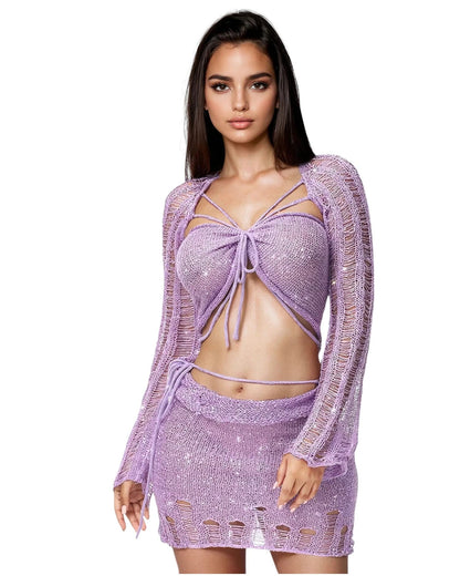 Sequin Two Piece Set