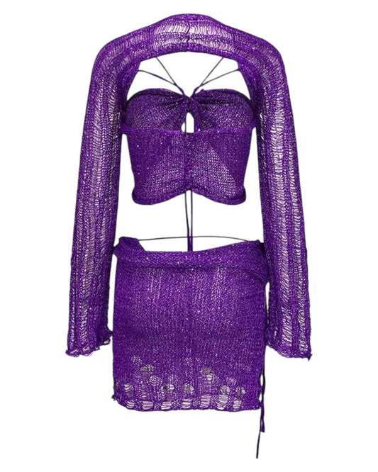 Sequin Two Piece Set