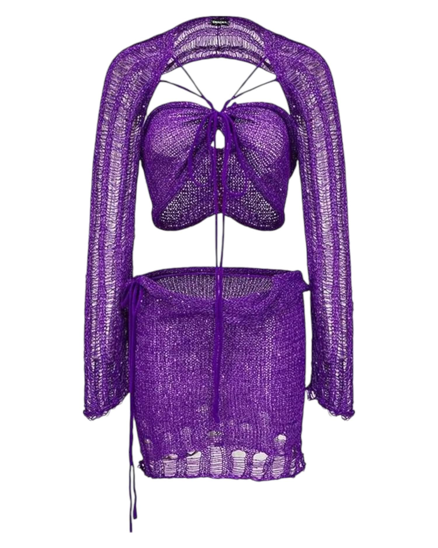 Sequin Two Piece Set