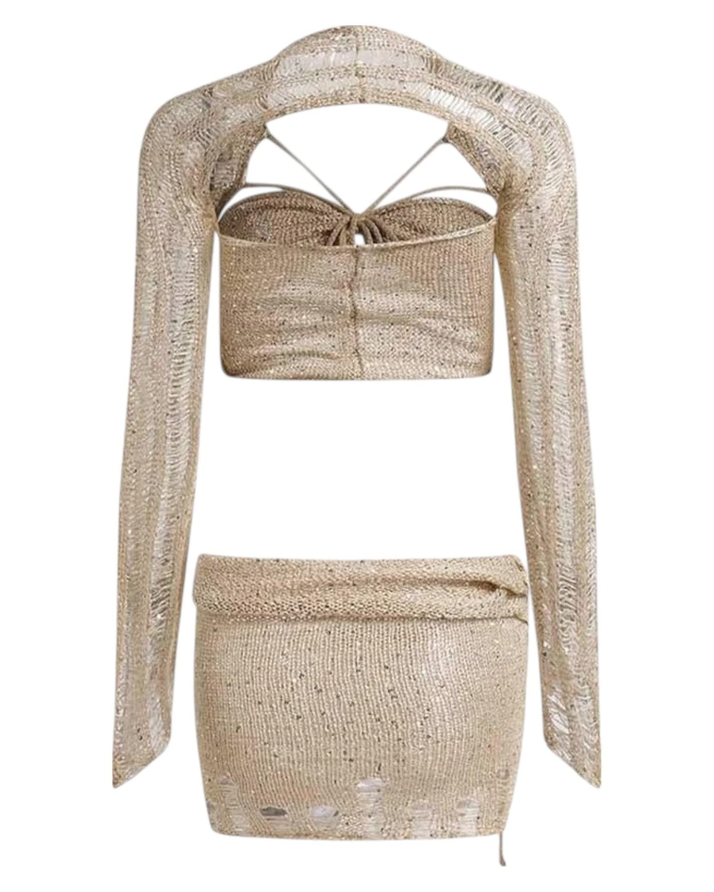Sequin Two Piece Set