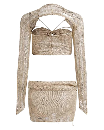 Sequin Two Piece Set