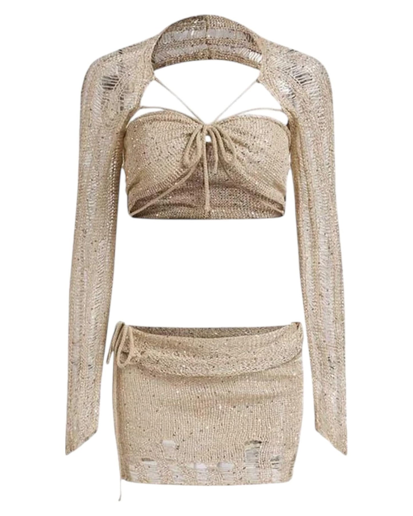 Sequin Two Piece Set