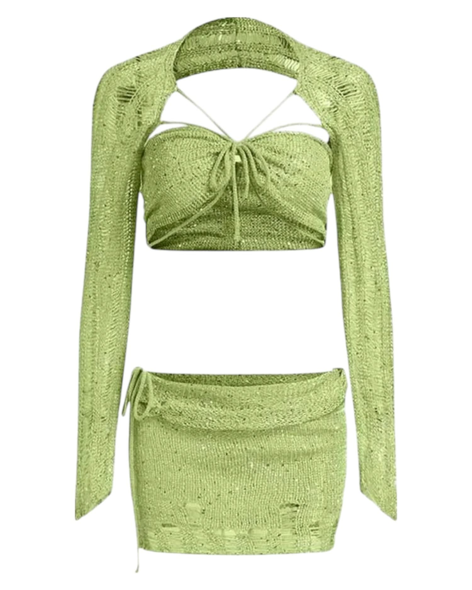 Sequin Two Piece Set