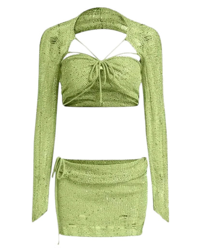 Sequin Two Piece Set