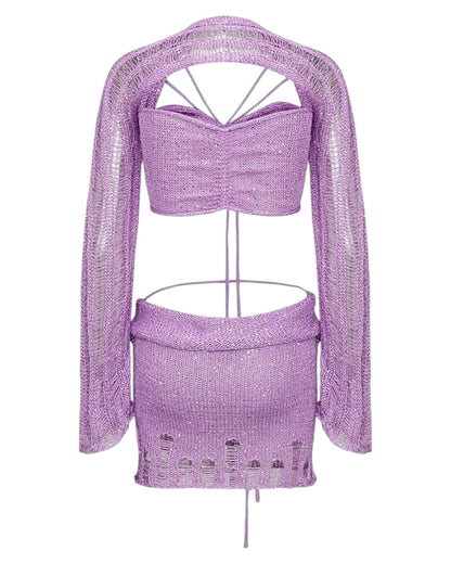 Sequin Two Piece Set