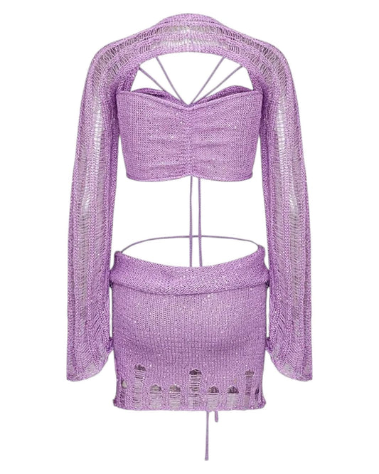 Sequin Two Piece Set