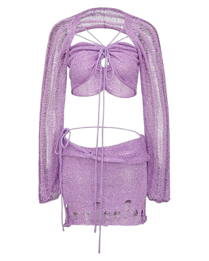 Sequin Two Piece Set