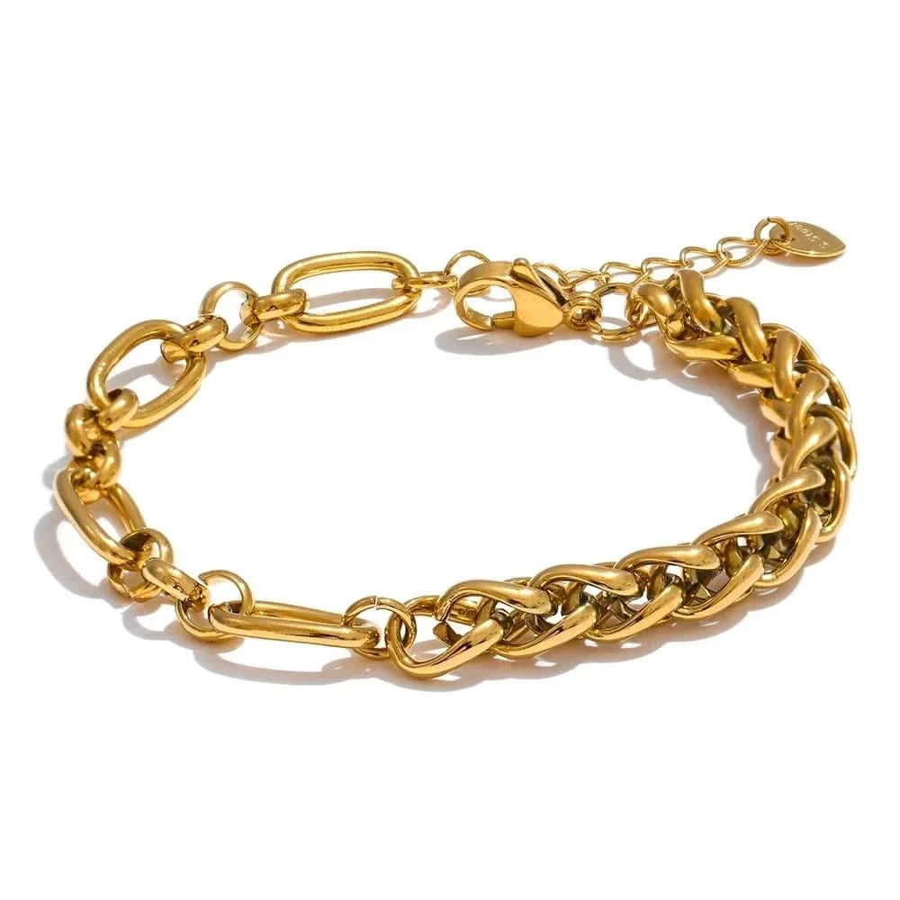 Gold Chain Bracelet