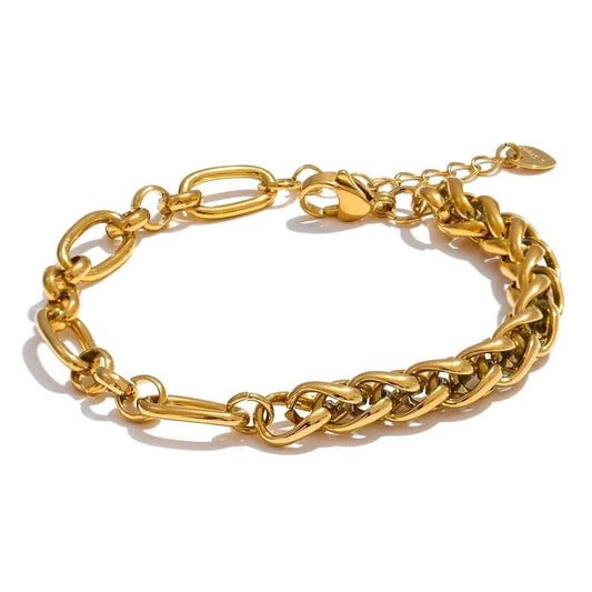 Gold Chain Bracelet
