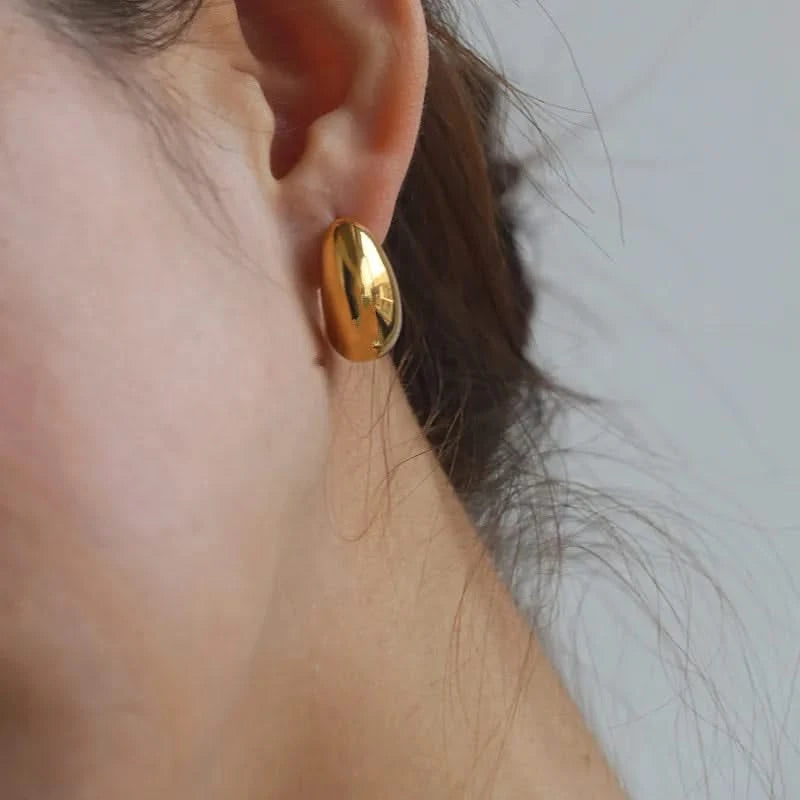 Golden Arc Hoops