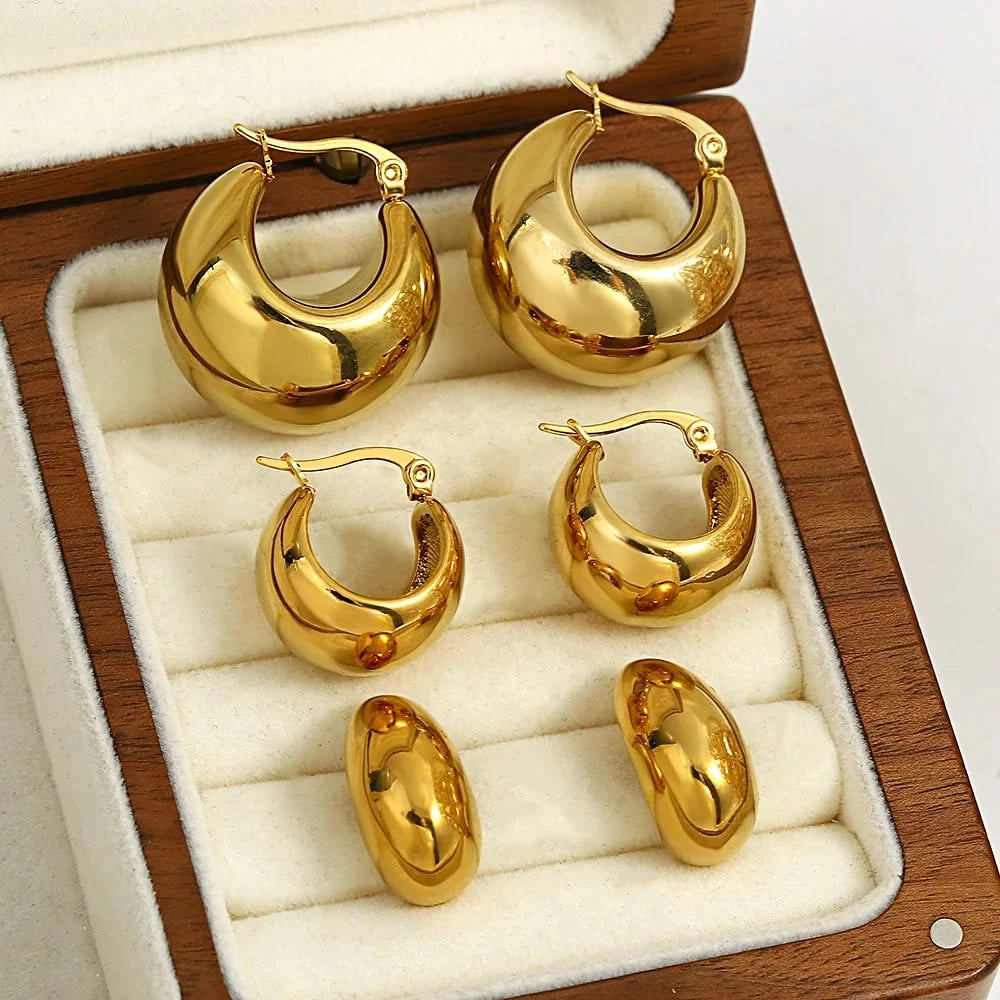 Golden Arc Hoops